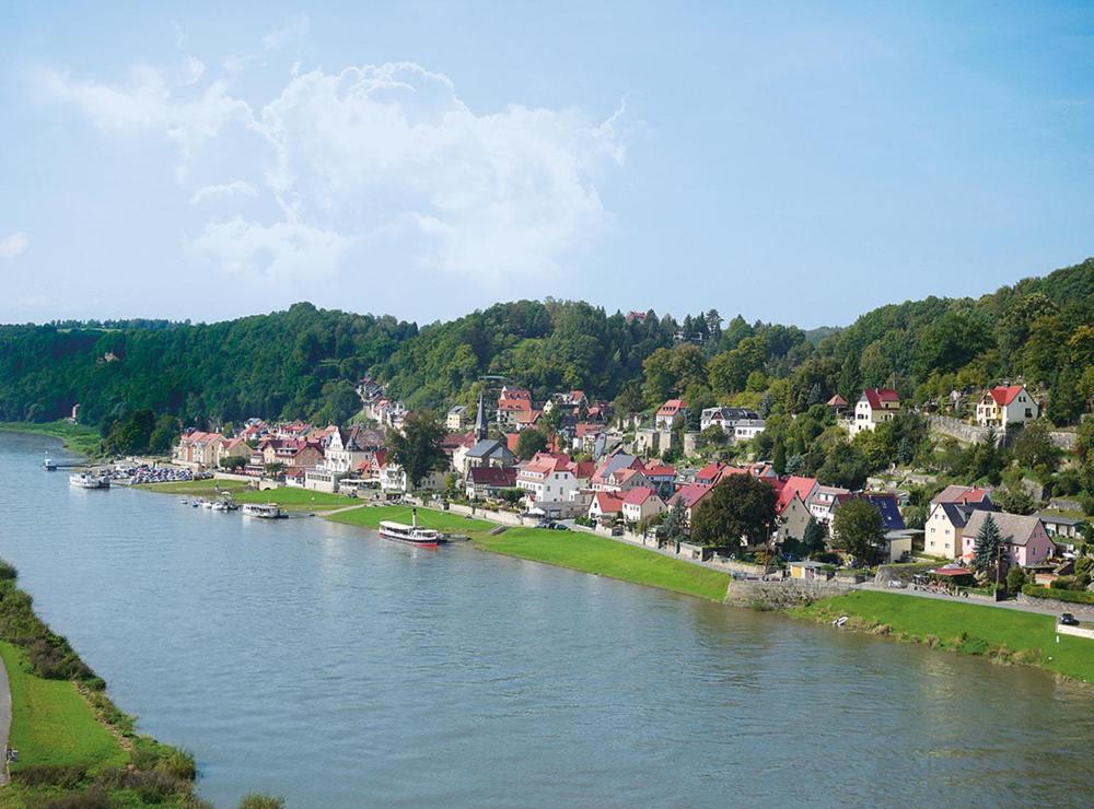 Elbresidenz Am Nationalpark Apartment Stadt Wehlen Exterior photo
